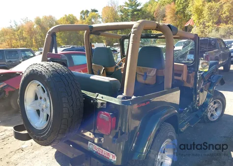 1995 Jeep Wrangler / Yj Sahara из США, поврежденный, VIN 1J4FY49S6SP275021